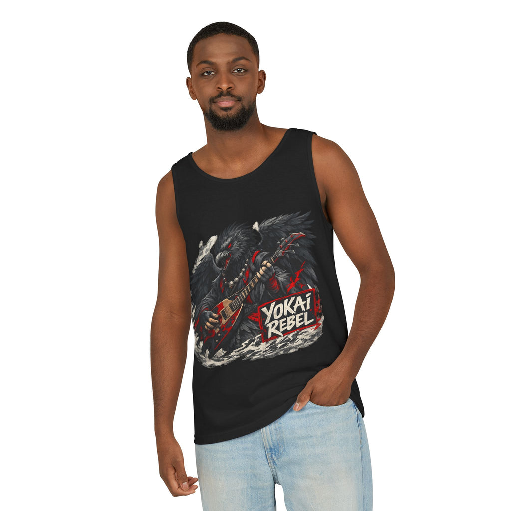 Yokai Rebel Tank Top — Karasu, the Crow