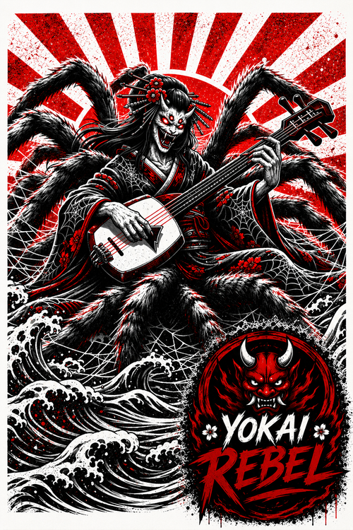 Yokai Rebel - Jorogumo- Kumo no Kanade (The weaver of songs)